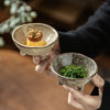 蘸料碟日式陶瓷碟子家用火锅专用调料小碗餐厅创意餐具味碟吐骨碟