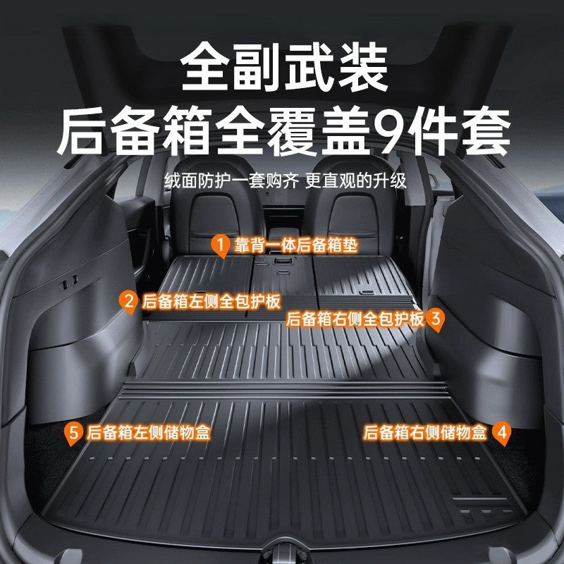 Compatible Model Y/YL/3 Foot Mat Floor Mat Tesla Accessories