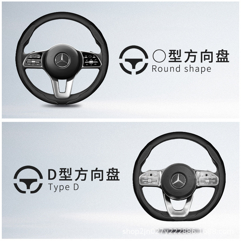 New Non Slip Premium Light Thin Breathable Steering Wheel Cover All Season Universal Steering Wheel