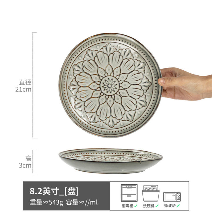 Home Ceramic Tableware Premium Fruit Japanese Style Vintage Wholesale