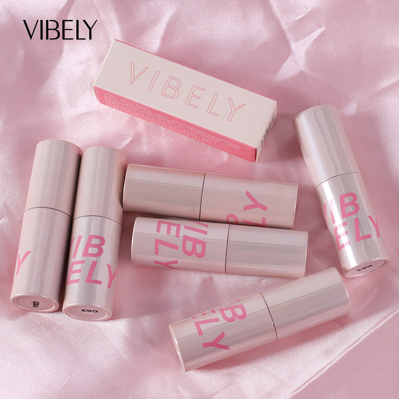 VIBELY微比莉轻雾感防水哑光唇釉丝绒雾面感持久唇泥口红跨境外贸