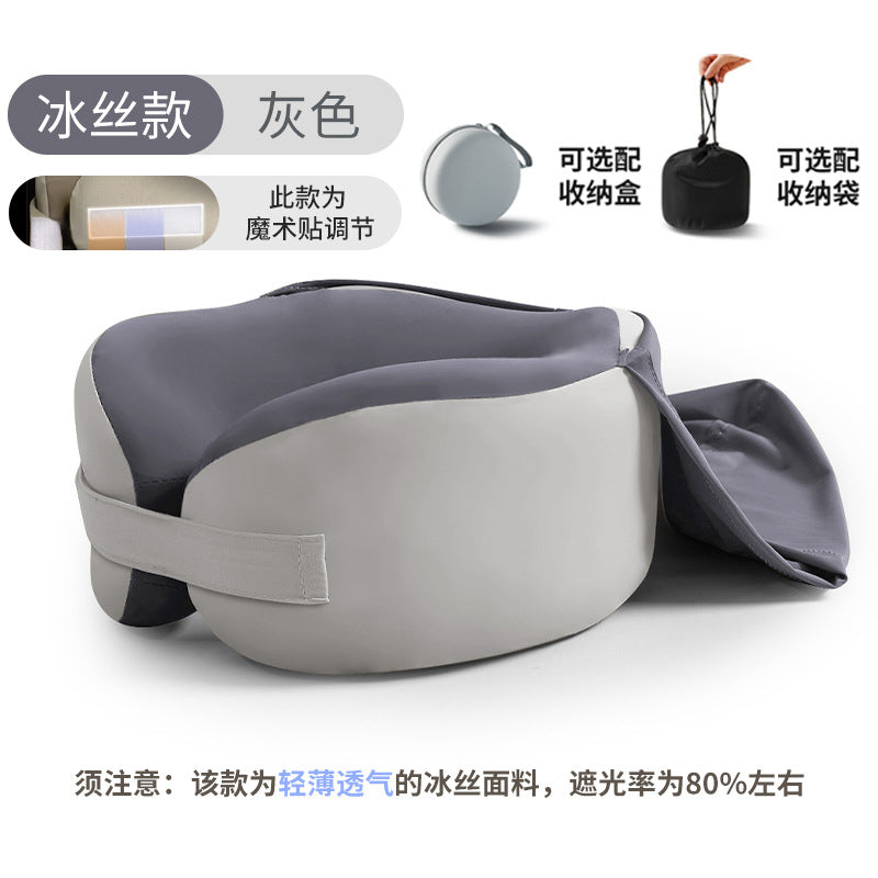 u型枕护颈连帽旅行便携飞机护脖子记忆棉旅游枕可收纳折叠U形跨境