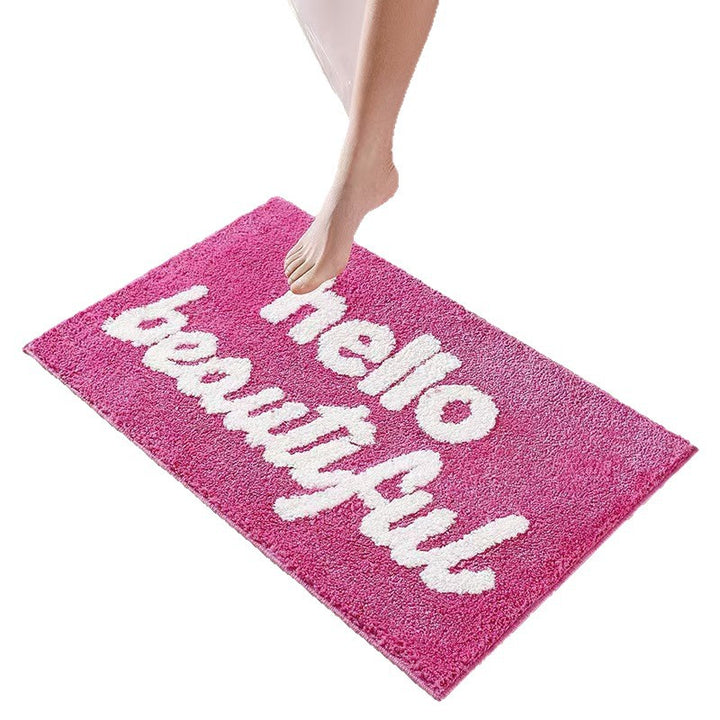 Creative Floor Mat Non Slip Durable Foot Mat Entryway Entryway Cleanse Door Mat
