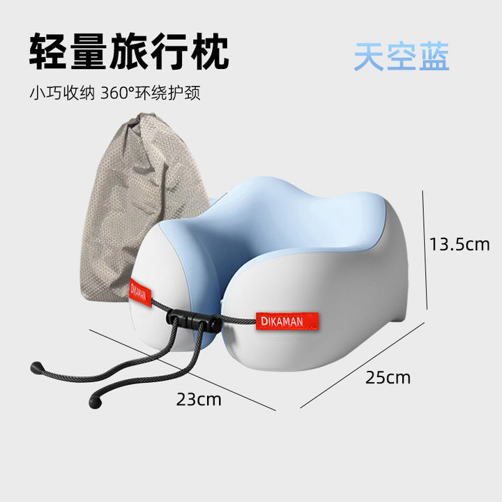 Factory Wholesale Memory Foam U Portable Neck Pillow Travel Comfortable U