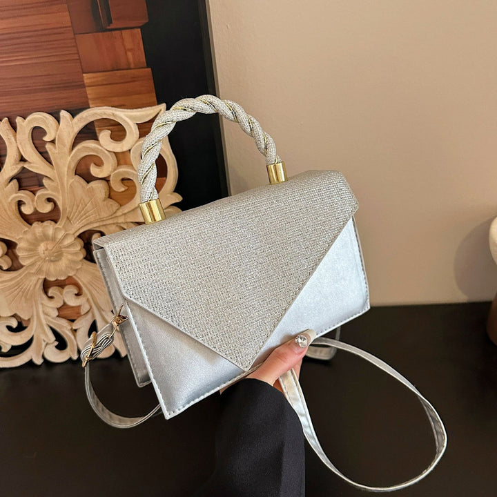 Casual Spring Summer New Stylish Texture Fashion Minimalist Shoulder Crossbody Small Square Bag Women