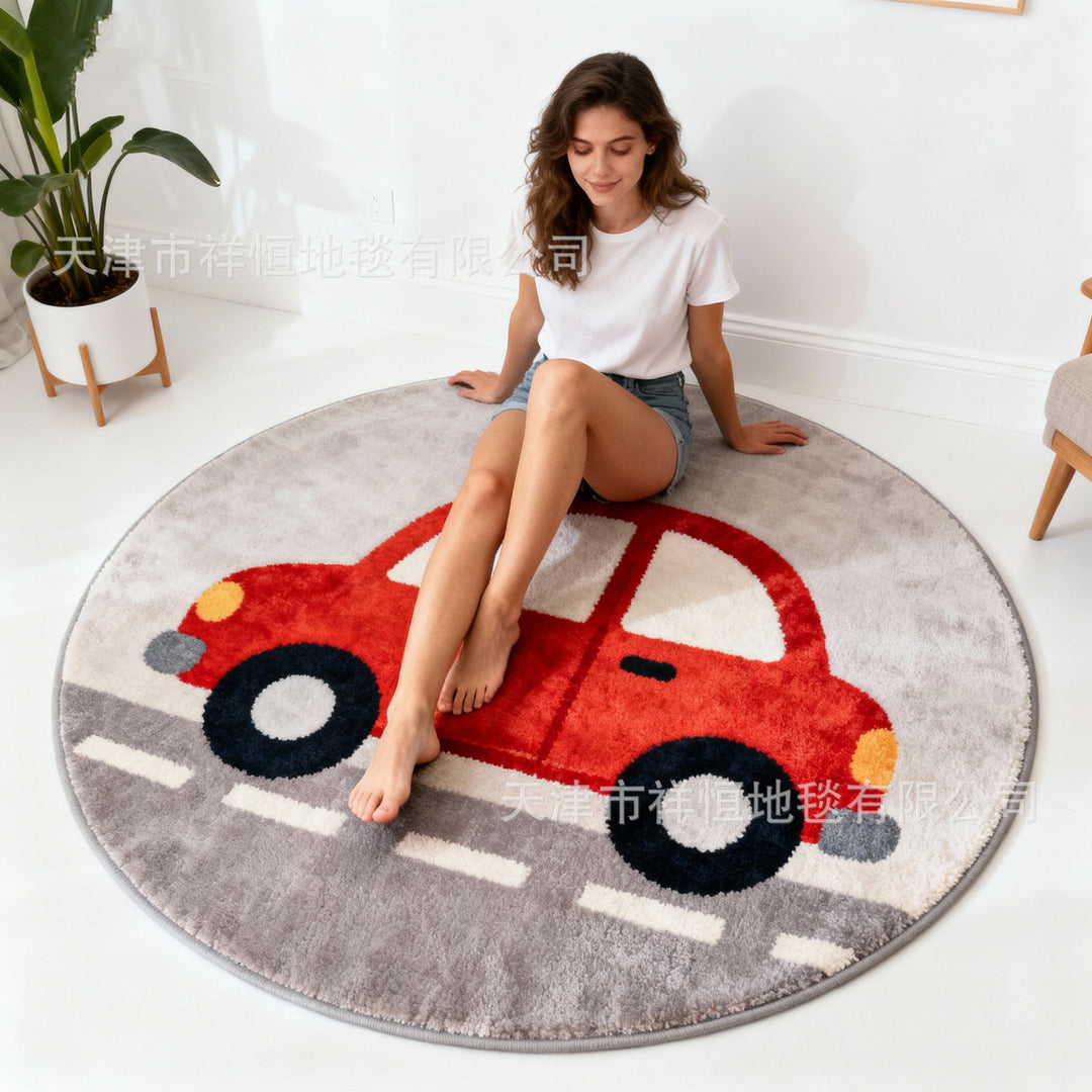 Floor Mat Home Living Room Children Decor Non Slip Carpet Foot Mat