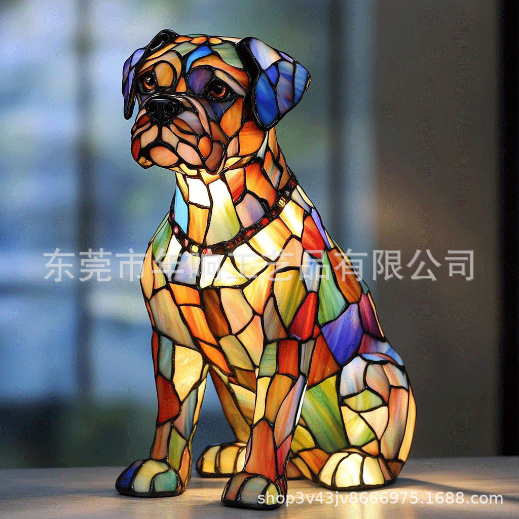 跨境新款Cat Lamp-Dachshund Lamp-Bigfoot Lamp动物LED灯摆件