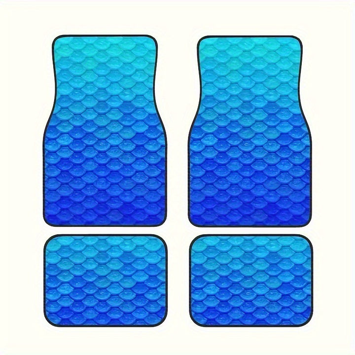 Vintage Car Foot Mat Carpet 4 Piece Set Stain Resistant Floor Mat TEMUFoot Mat Wholesale