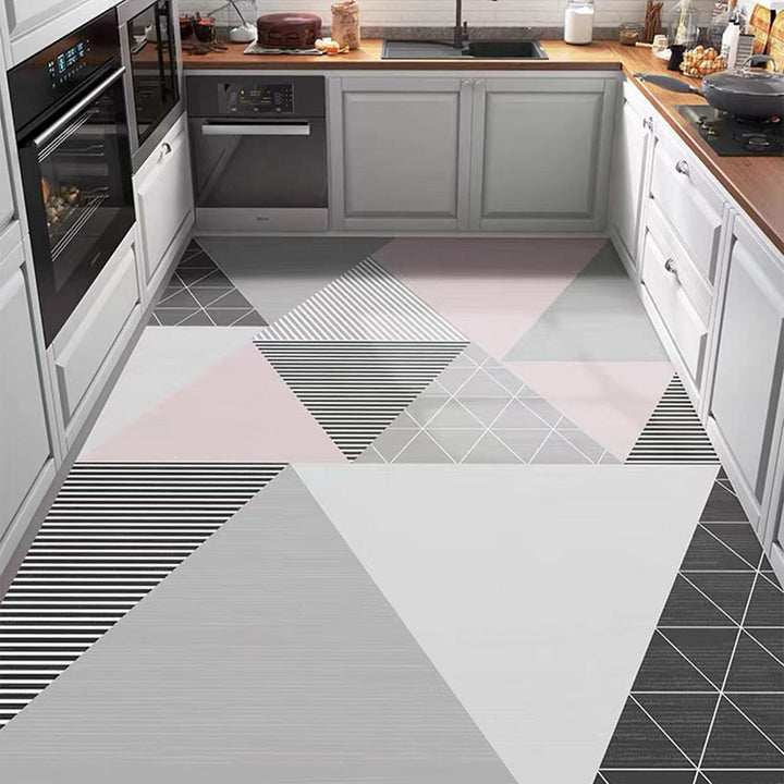 Leather Floor Mat Kitchen Waterproof Floor Mat Home