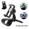 HUD Dashboard Car Phone Holder – Rotating Clip Navigation Mount