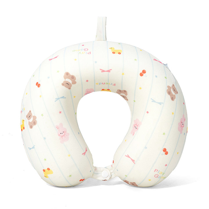 Summer U Portable Storage Memory Foam Neck Pillow Wholesale