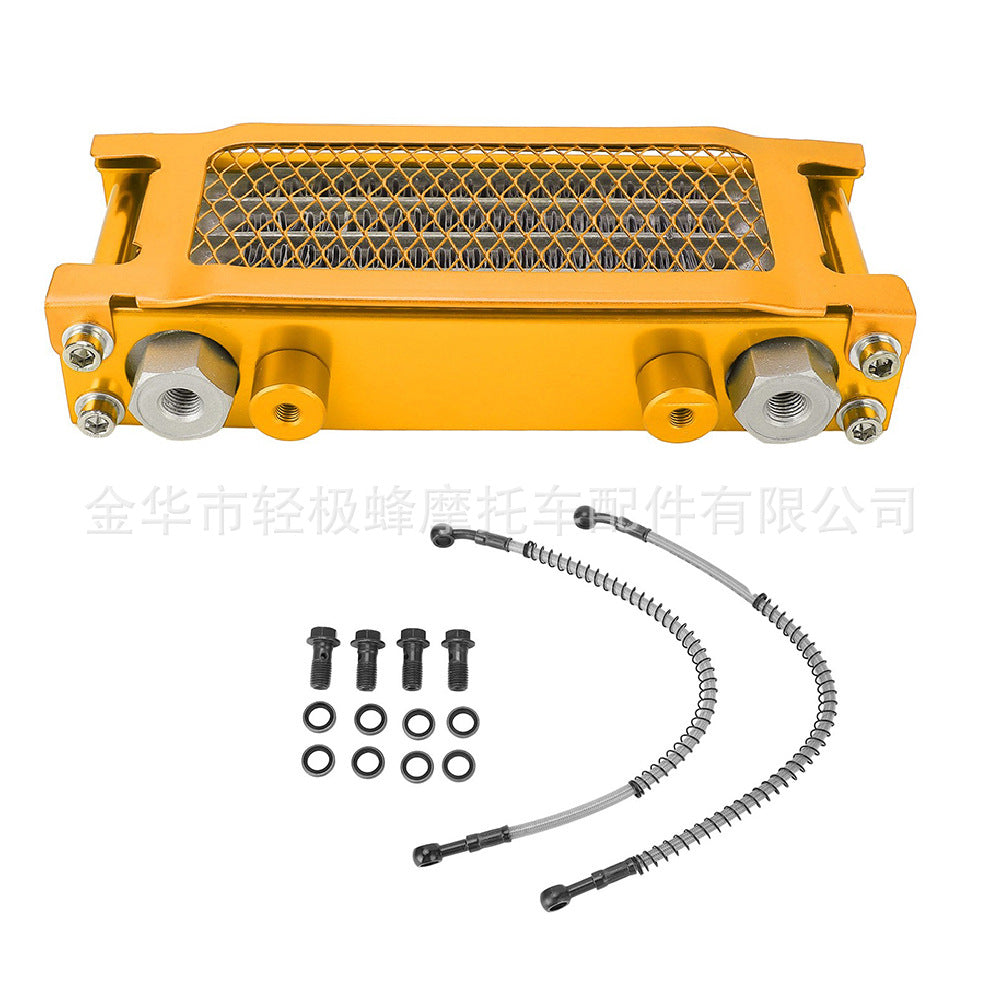 Off-Road Motorcycle 4-Layer Oil Cooler Radiator – 80 CC 140 CC __NS 97__ Monkey Bike Upgrade