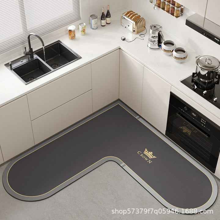 temu LKitchen Floor Mat Stain Resistant Non Slip Foot Mat Home Floor Mat