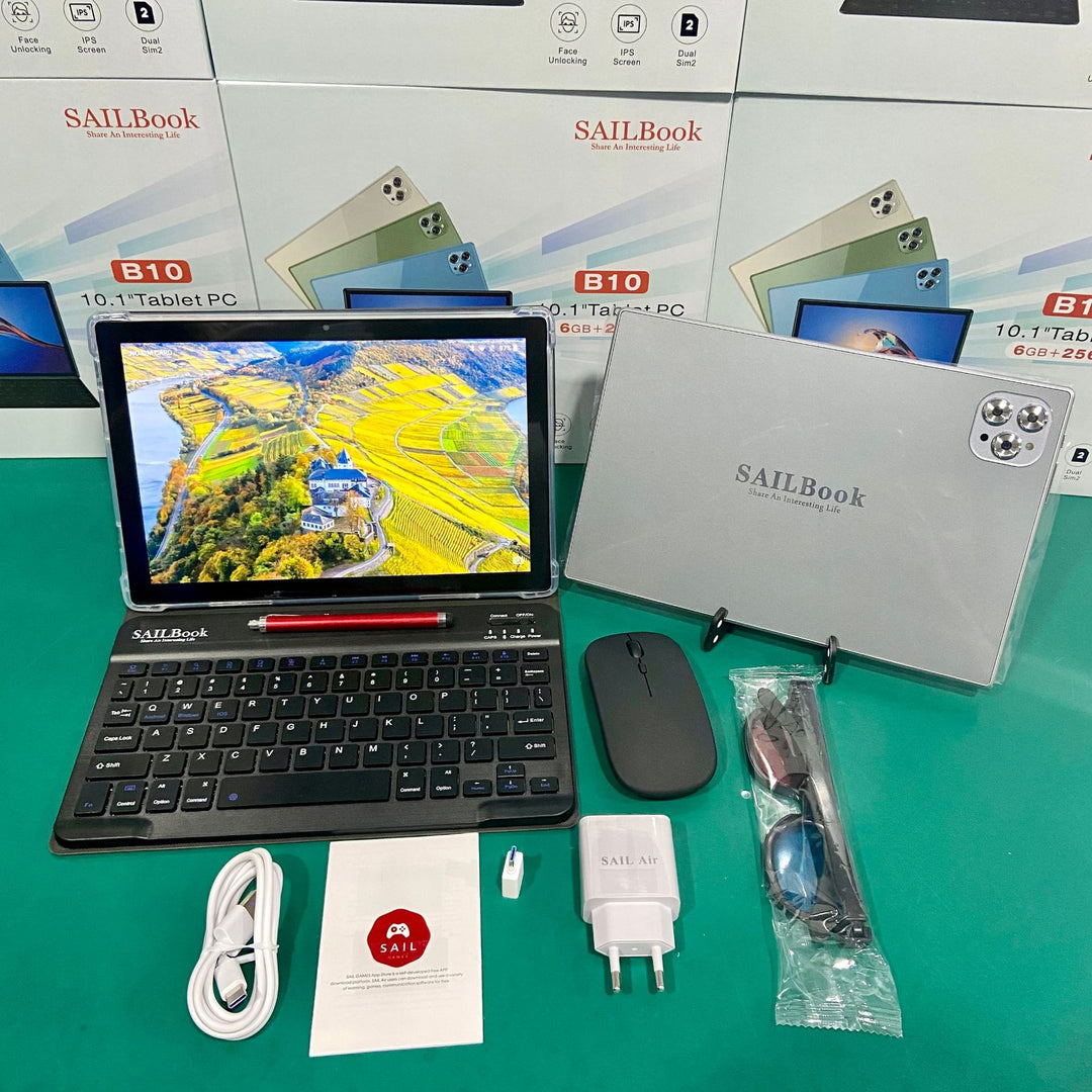 New model Tablet Pc SAILBook B10跨境10.1寸Unbreakable Screen