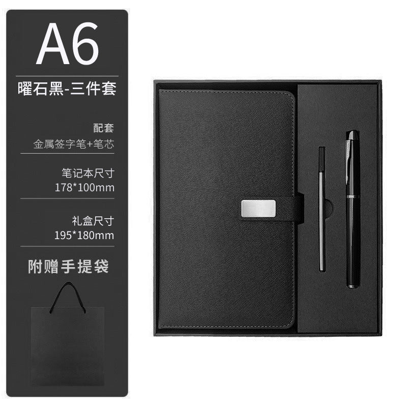 A5笔记本礼盒套装记事本套装商务办公记录本全套logo广告特价优惠