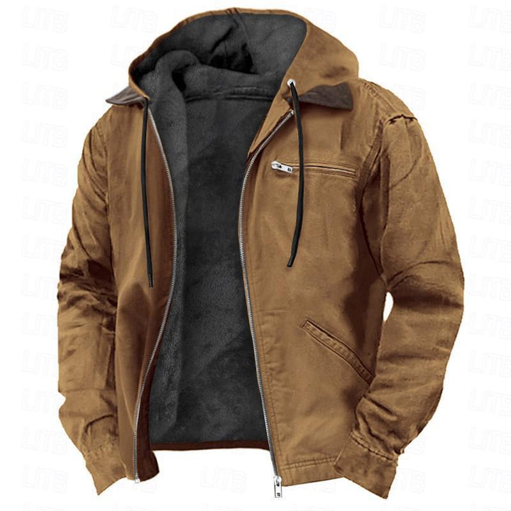 Cotton Casual Men Jacket Men's Cotton