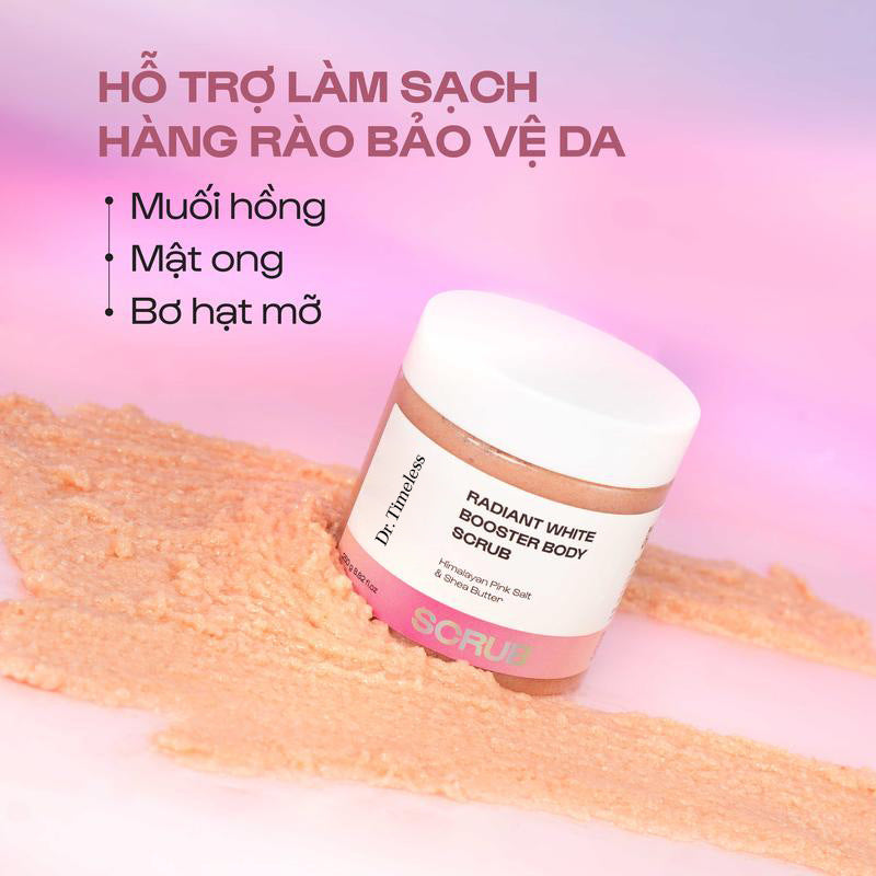 Himalayan Pink Salt Body Scrub – Moisturizing Brightening Exfoliating Body Cream