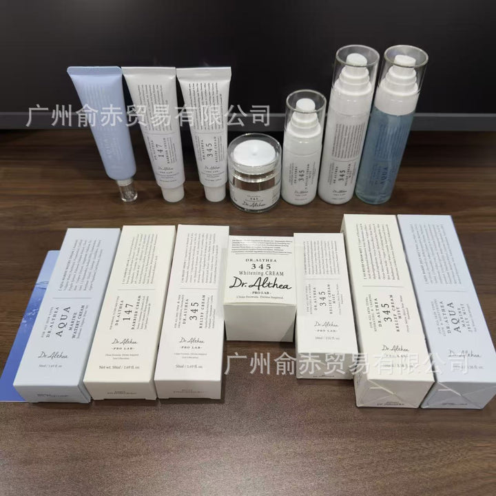 跨境韩国Dr.Althea345抗氧面霜147铝管罐装AQUA海洋面霜喷雾乳液