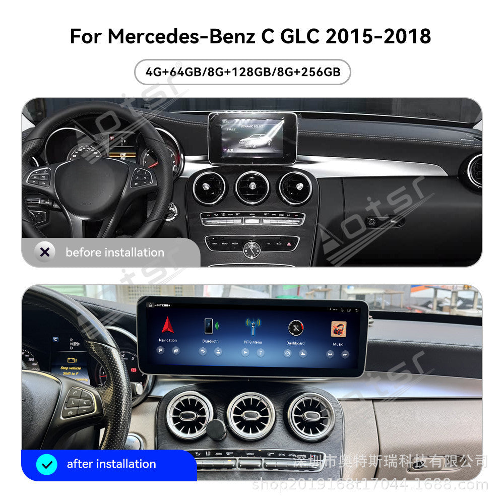 Mercedes C-Class GLC 14.9" Large Screen Android Navigation Unit
