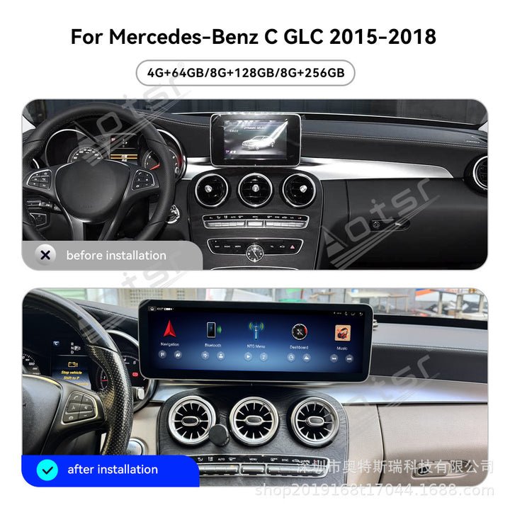 Mercedes C-Class GLC 14.9" Large Screen Android Navigation Unit