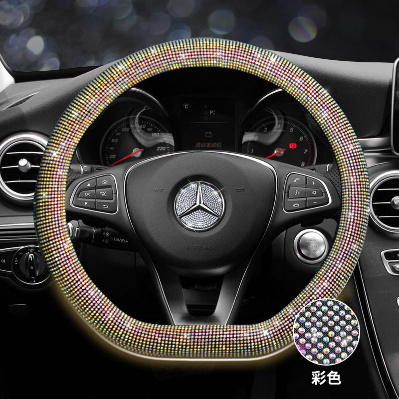 All Season Universal Grip Cover Fashion Women Medium DMedium Large Small Car Steering Wheel Cover