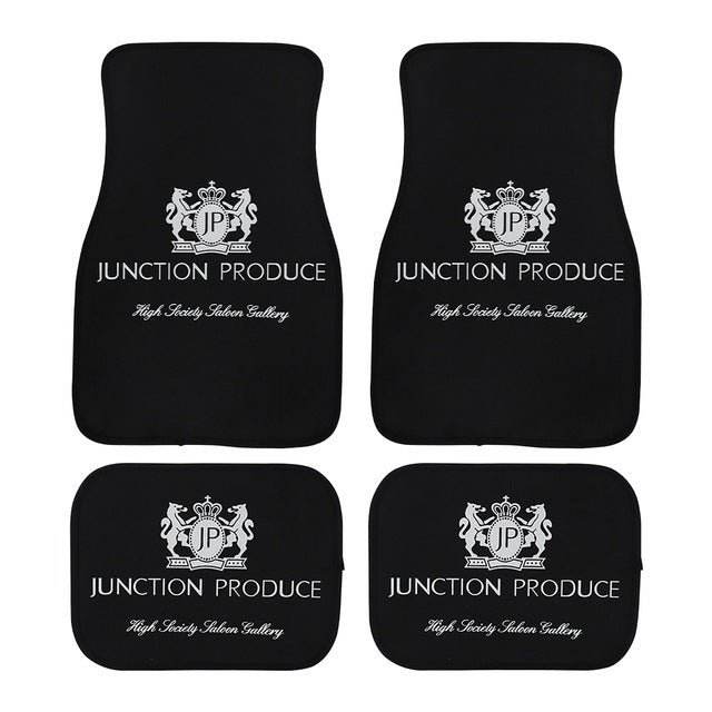 TEMUNordic Vintage Car Foot Mat Carpet Carpet 4 Piece Set Stain Resistant Floor Mat Wholesale Drop Shipping