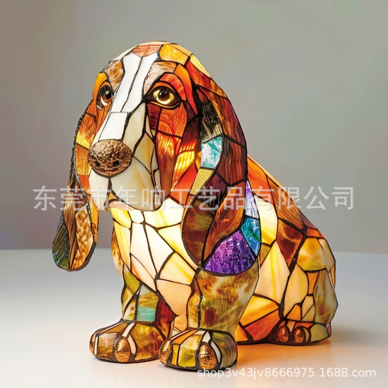 跨境新款Cat Lamp-Dachshund Lamp-Bigfoot Lamp动物LED灯摆件