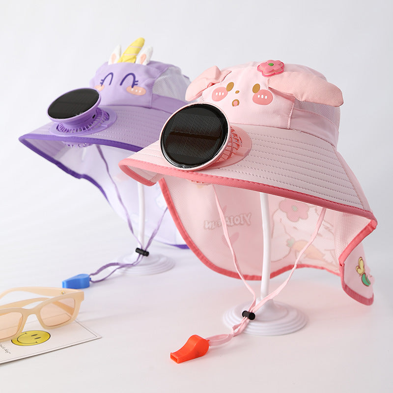 Children Sun Protection Hat Summer New Baby Small Men Women Kids