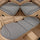 Seaweed Fiber Latex Car Seat Cushion 3-Piece Set – Breathable Anti-Slip Universal Car Seat Pad