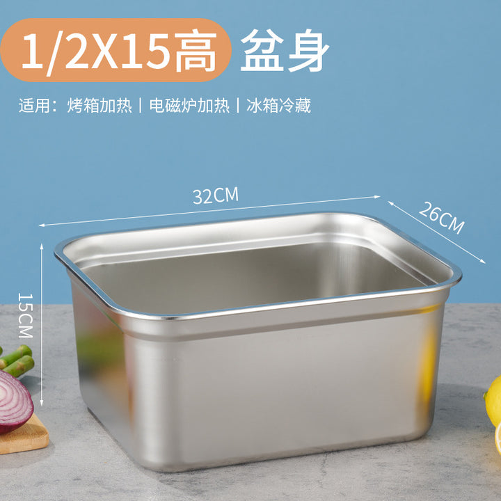Stainless Steel Commercial Plate Small