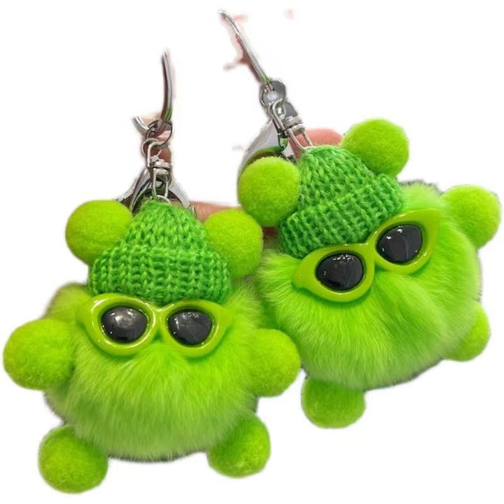 Car Keychain Hanging Ins Cute Plush Doll