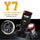 Y6D/Y7D/Y8 Car LED Headlight H4 with Lens – Super Bright Hi-Lo Beam Fish Eye Light
