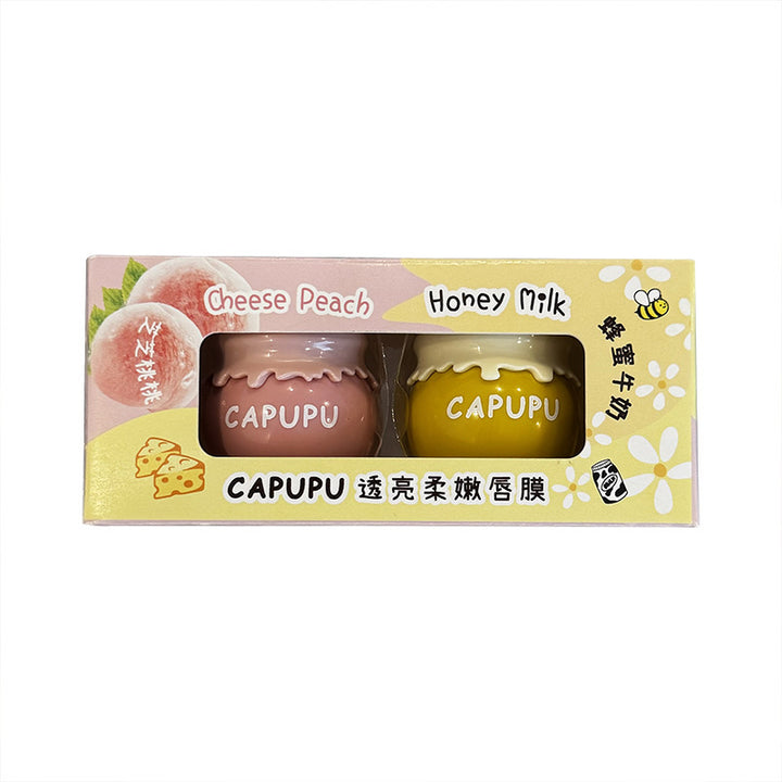 CAPUPU Lip Mask Moisturizing Nourishing Hydrating Lipstick Lip Balm