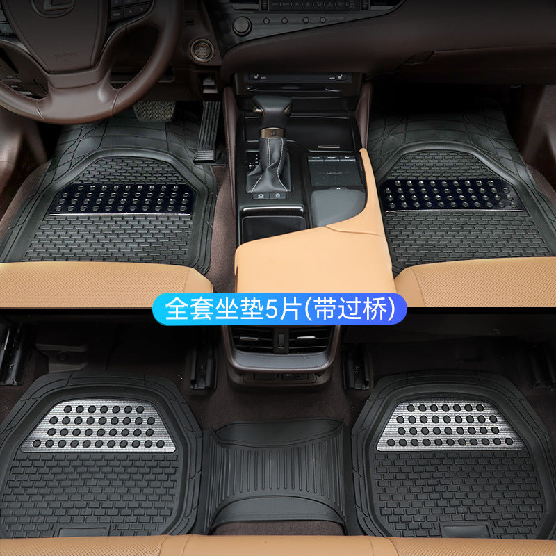 New Driver Side Waterproof Silicone Car Floor Mat – Anti-Slip Cuttable Carpet Pad