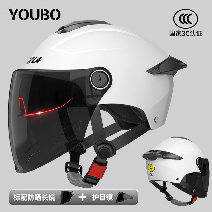 3 C Motorcycle Helmet Women's Men's