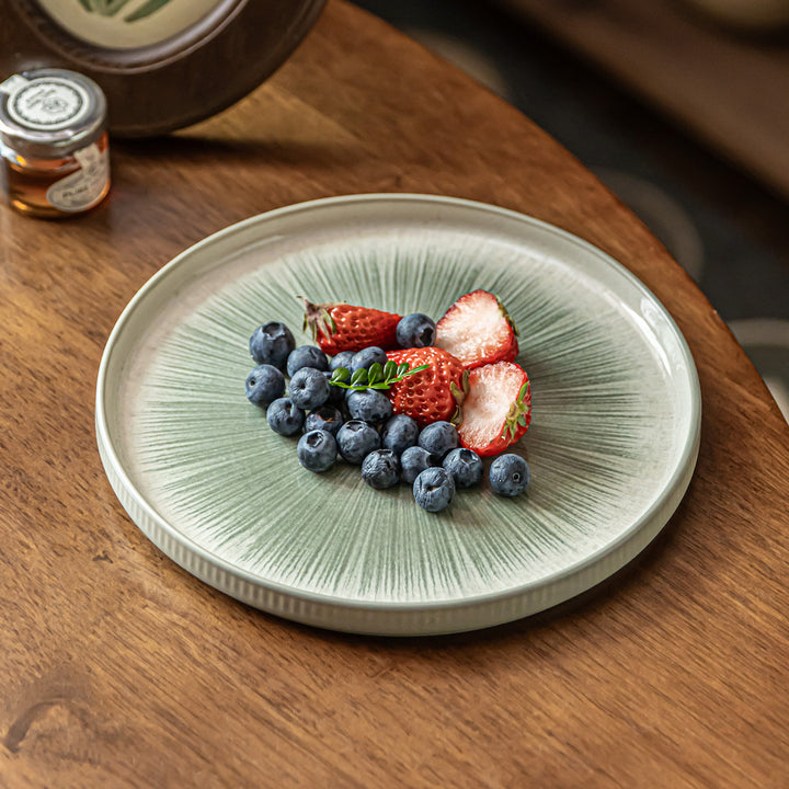 Plate Premium Design Plate Ceramic Home Plate Japanese Style Tableware Wholesale Plate Plate Plate