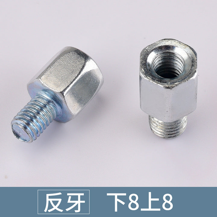 Electric Motorcycle Mirror Conversion Screw – 10 mm to 8 mm Riser Adapter