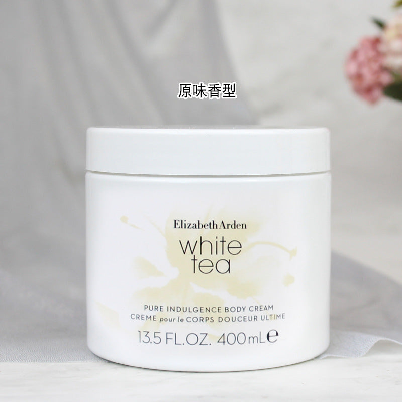 Elizabeth White Tea Skincare Gift Set – Body Lotion, Shower Gel, Lip Balm & Serum