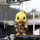 跨境代发款Duck Acrylic Hanging Ornament For Car Rearview
