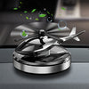 Solar Plane Car Air Freshener – Cute Airplane Aromatherapy Dashboard Ornament
