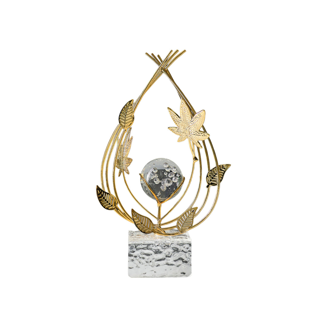创意水晶球艺术摆件轻奢高档酒柜玄关电视柜办公室客厅家居装饰品