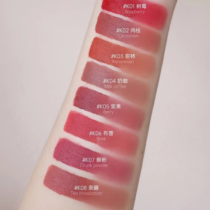 CARMELA Lip Mud K 04 Matte Lip Gloss Lipstick