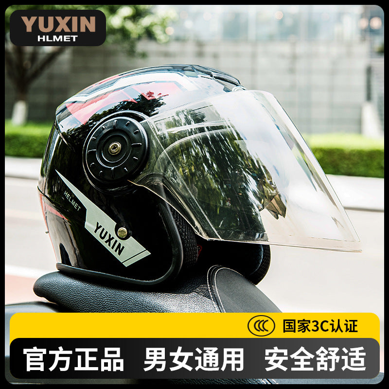 3 C Motorcycle Helmet Women's Men's Helmet