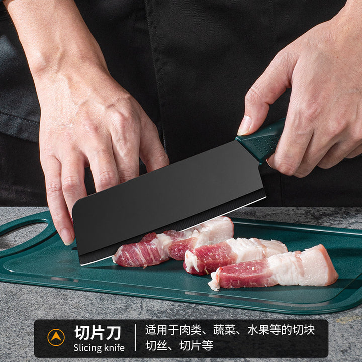 广东阳江不锈钢厨房刀具套装水果刀辅食家用菜刀菜板全套宿舍专用