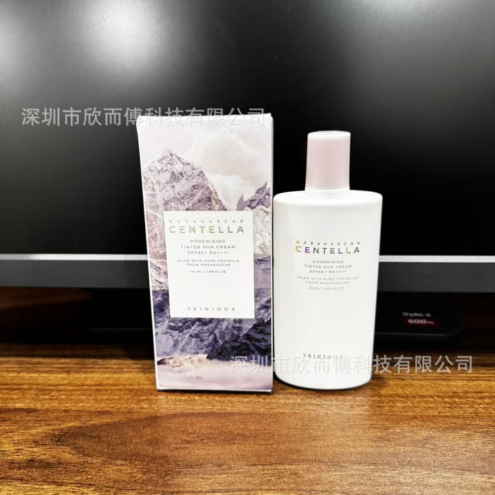 跨境SKIN1004积雪草安瓶精华面霜洗面奶小粉棒理肤天使组合套装