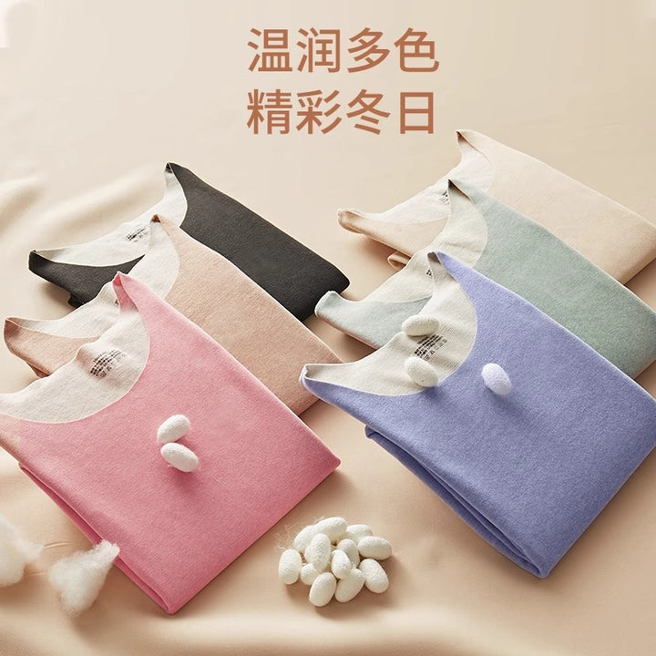 Wool Underwear Women's Thickened Comfortable Set Winter Wholesale