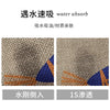 跨境热销厨房脚垫吸水防滑地垫玄关门垫耐磨耐脏新款编织亚麻脚垫