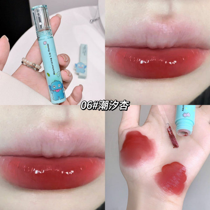 kekemood萌宠丑鱼水润唇蜜持色镜面唇釉保湿滋润显色淡唇纹美唇膏