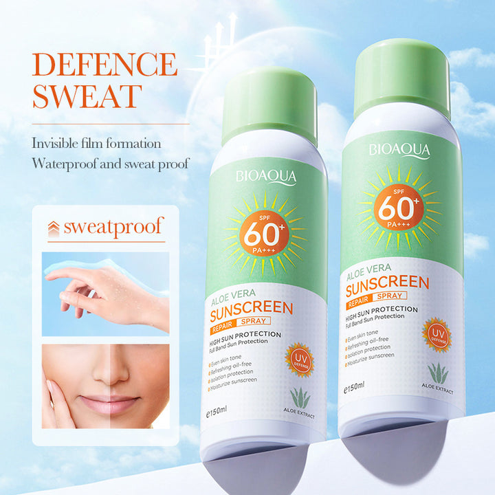 BIOAOUA ALOE VERA SUNSCREEN REPAIR LOTION