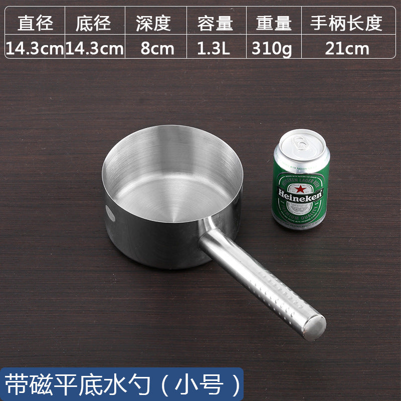 Stainless Steel Spoon Thickened Spoon Commercial Spoon Kitchen Large Spoon